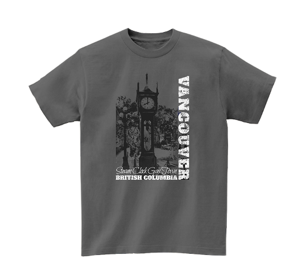 VT-405 Grey Gas town steam clock