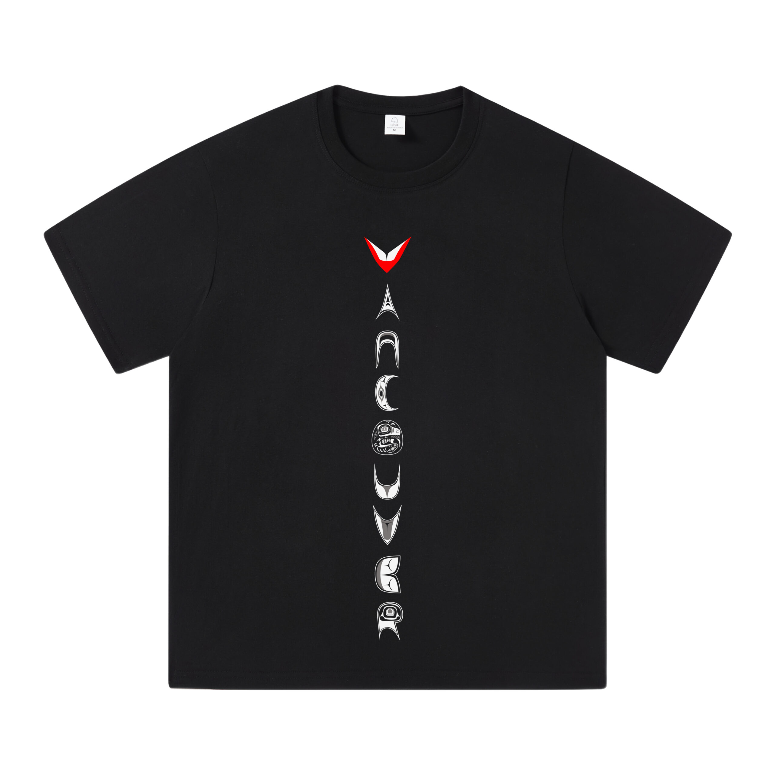 VT-106 Black Vancouver letters