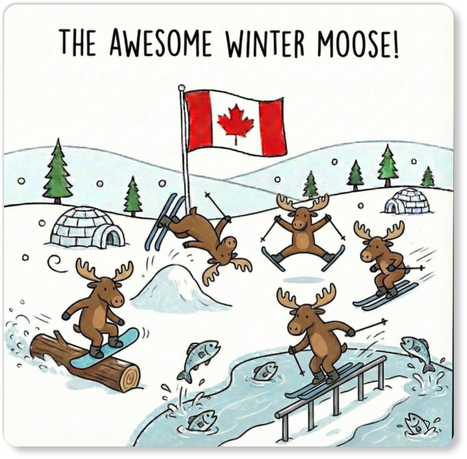 990403 Moose Skiing Coaster