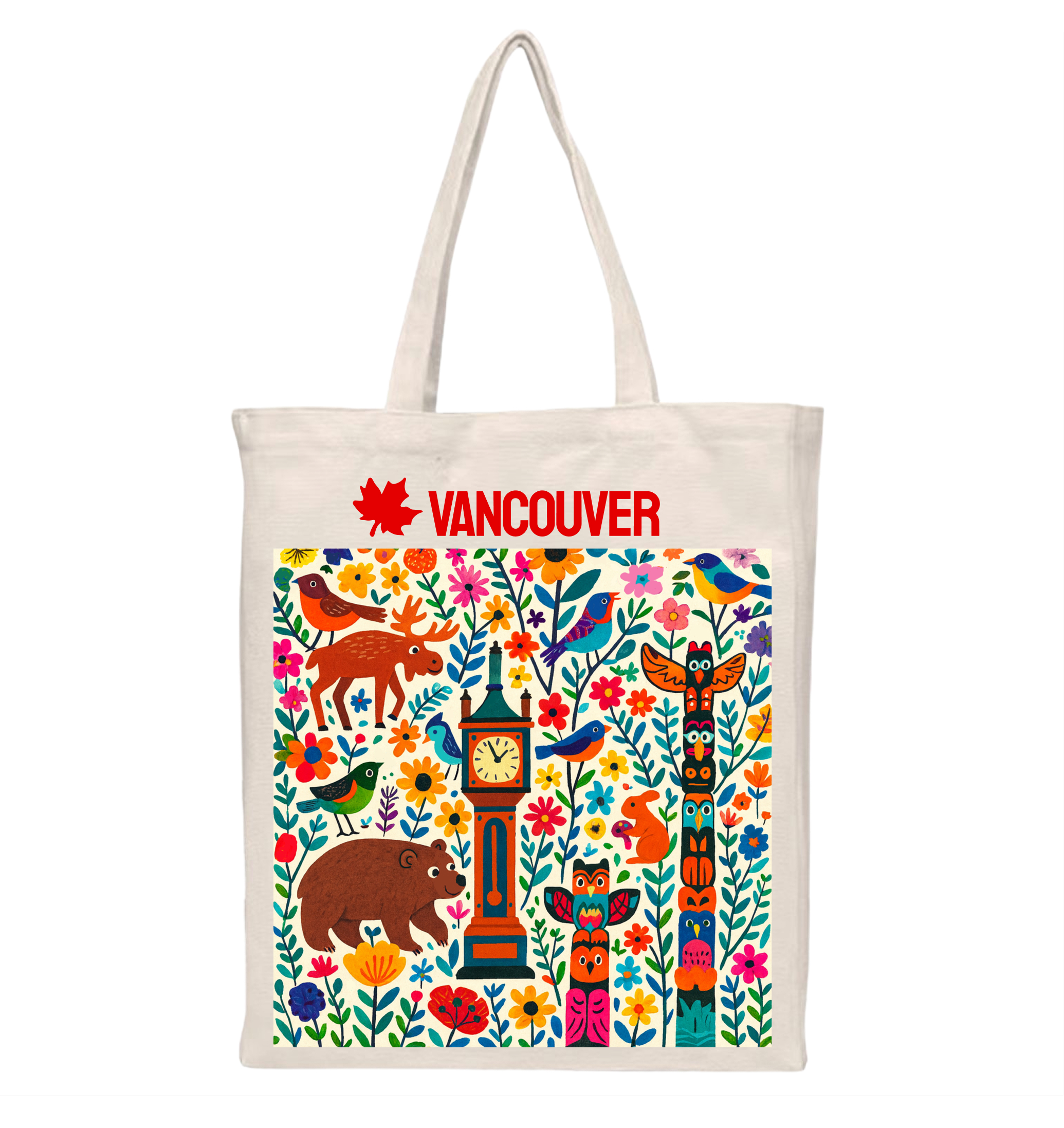 v1011 double sided print Tote
