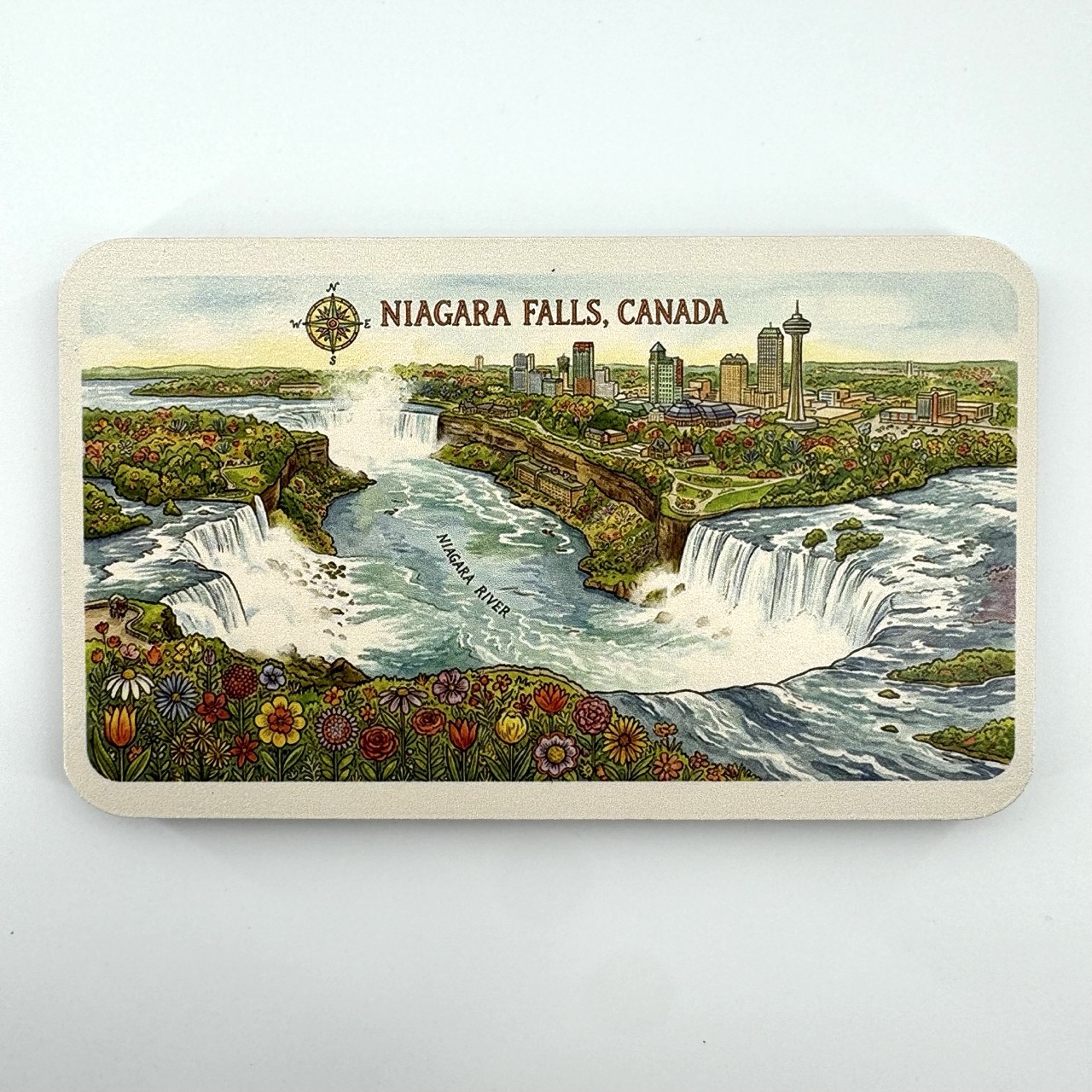 n0601 Floral Waterfall