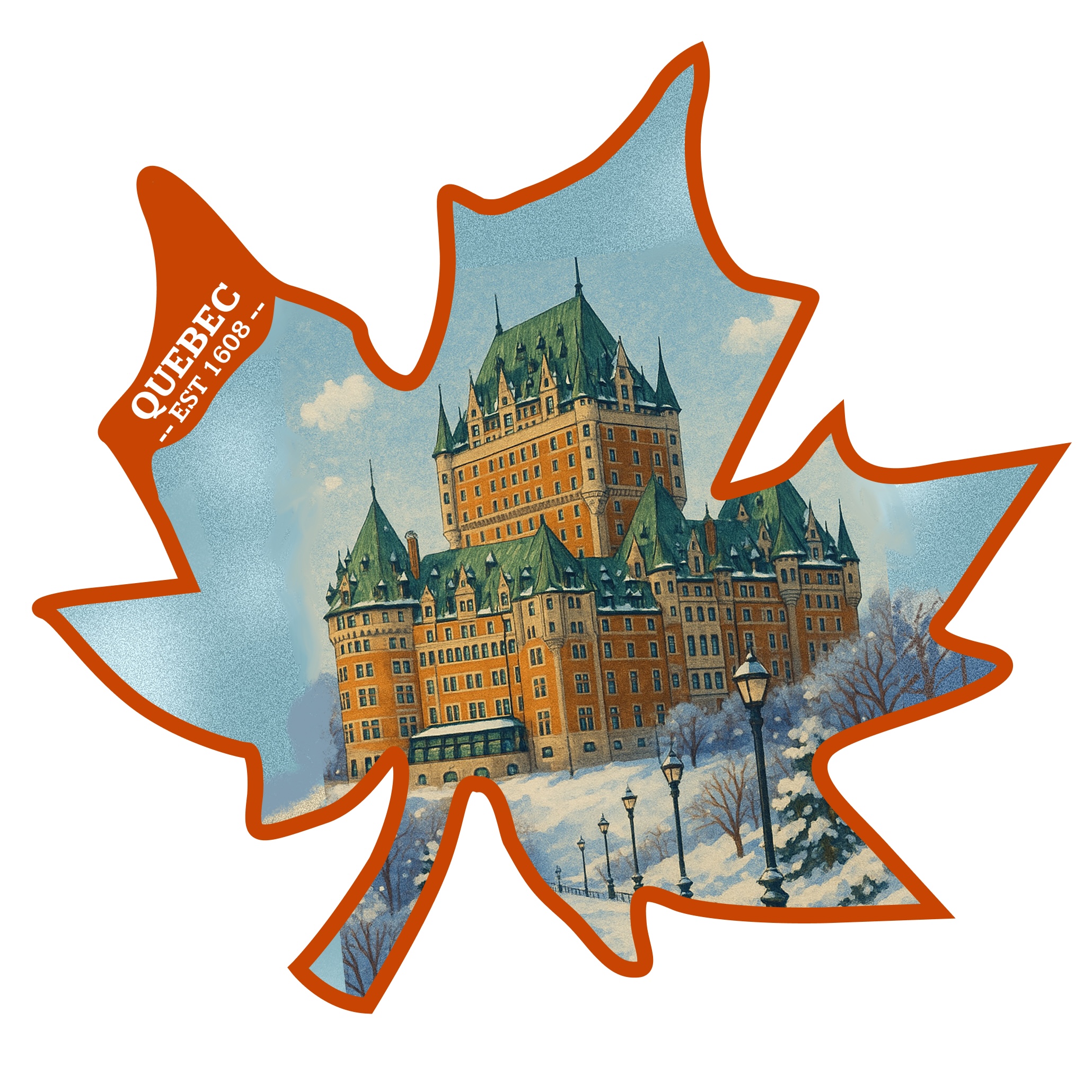 q0501 Castle Snow Maple Leaf