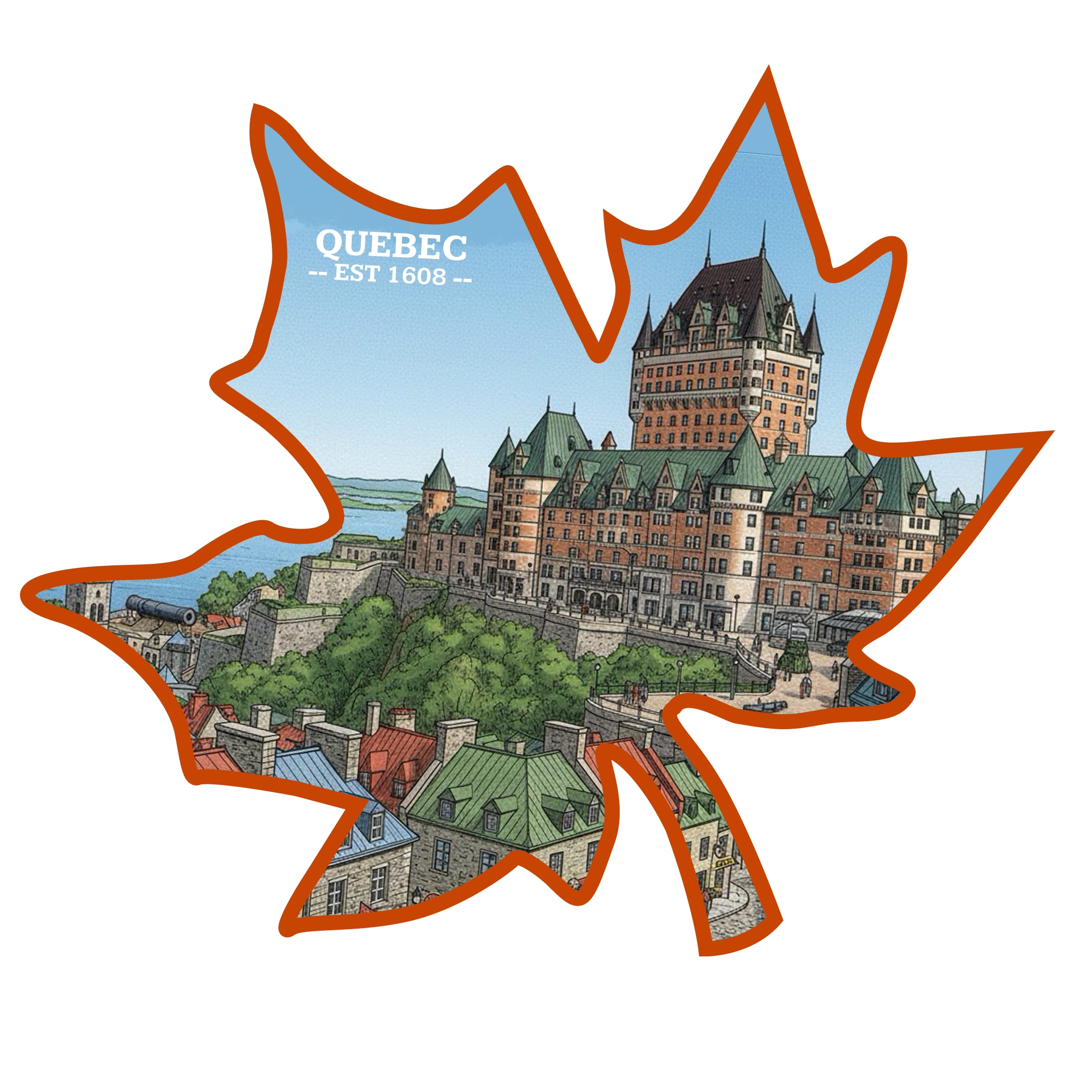 q0502 Castle Summer Maple Leaf
