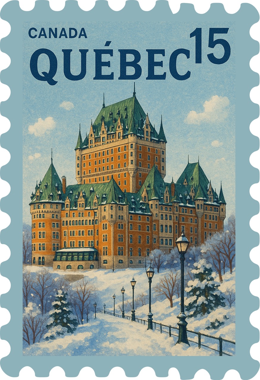 q0903 Castle Snow Scene