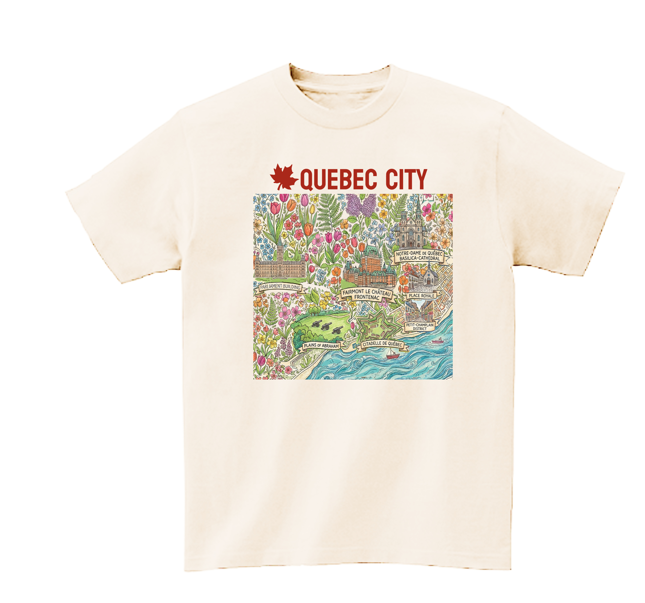 q1101 Quebec City Map