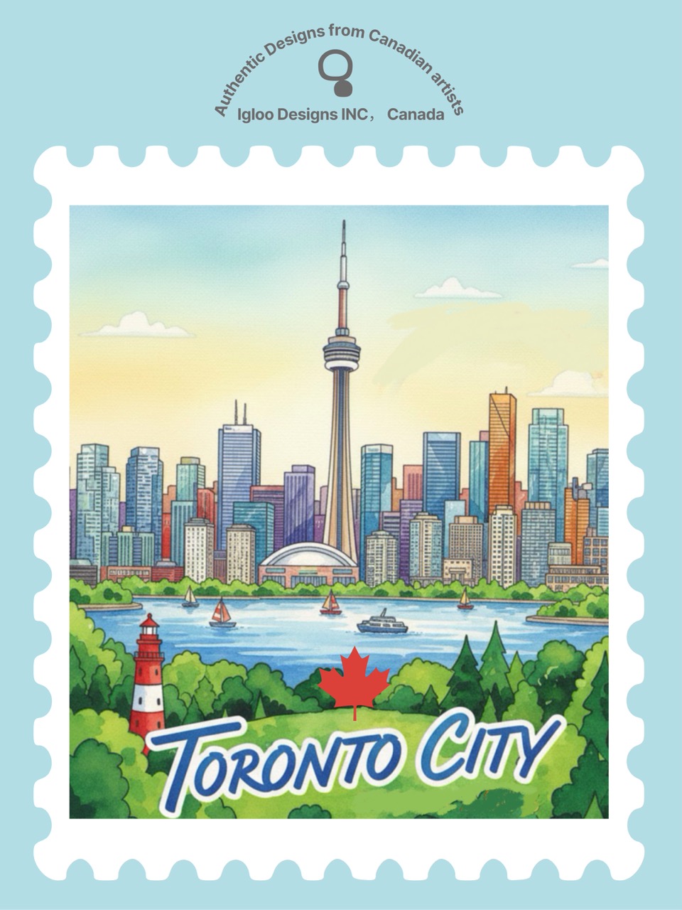 t0305 Toronto Watercolor