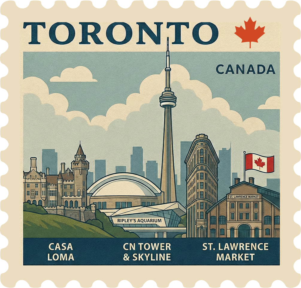 t0905 Landmark Stamp