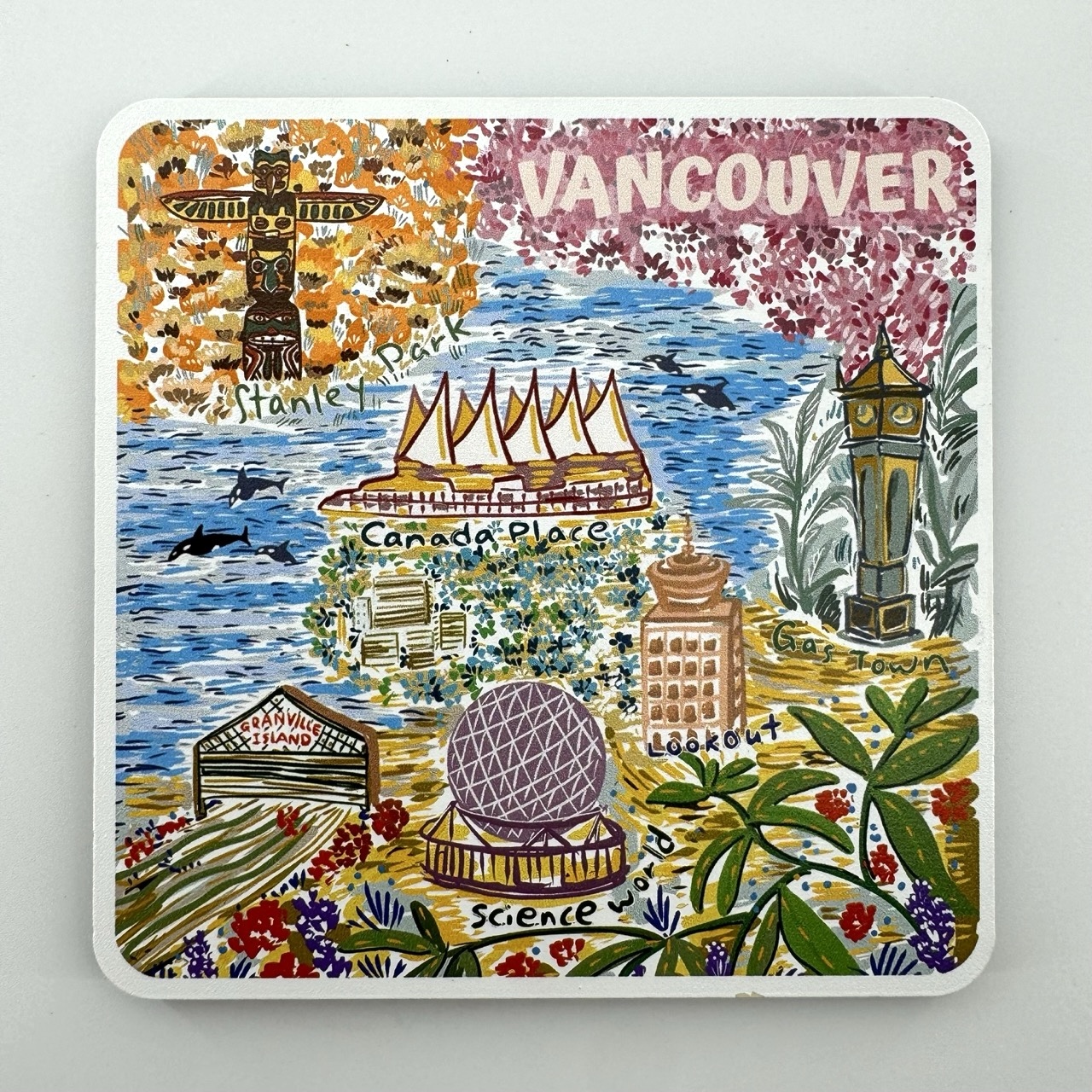 v0406 A Box of 4 Coasters
