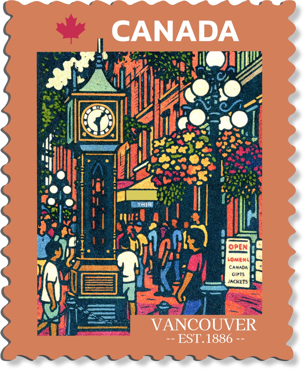 v0919 Gastown Steam Clock